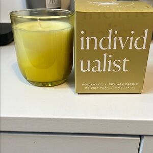 Paddywax Individualist Yellow Soy Wax Candle Prickly Pear